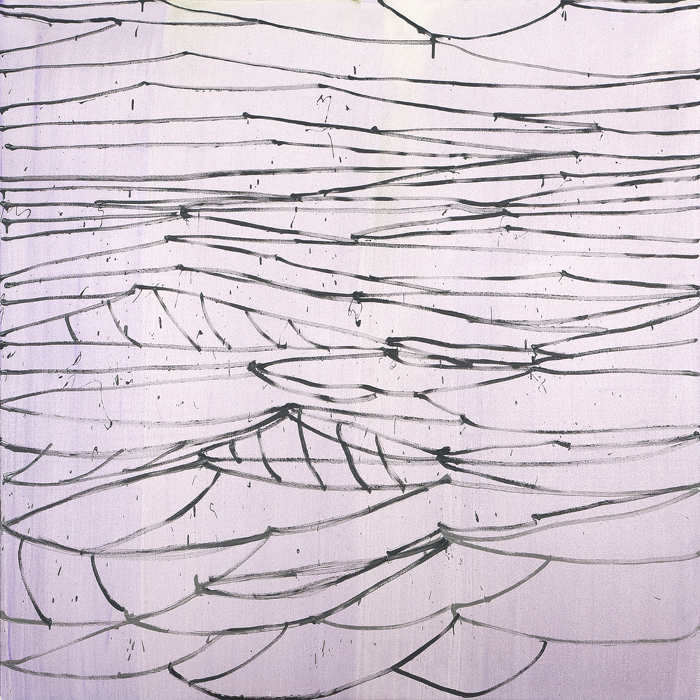 Upon Waking, 2013, oil on canvas, 72x72 in